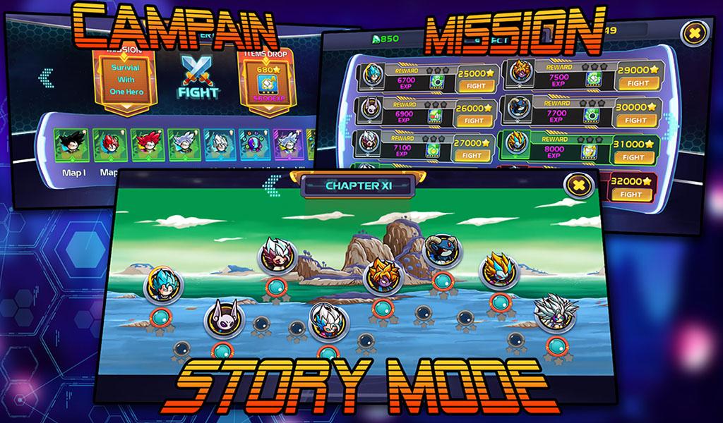 Stickman Warriors Dragon Hero Screenshot 3