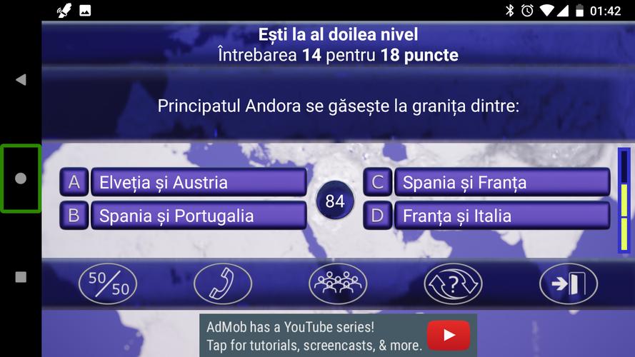 Cultură generală, Fii deștept! Screenshot 1