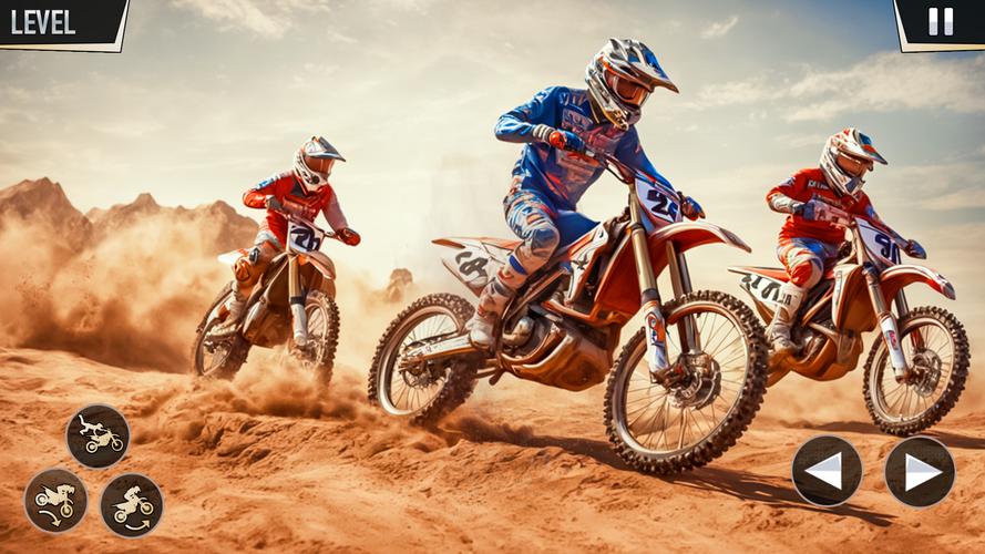 Dirt Bike Motor Cross Racing Screenshot 2