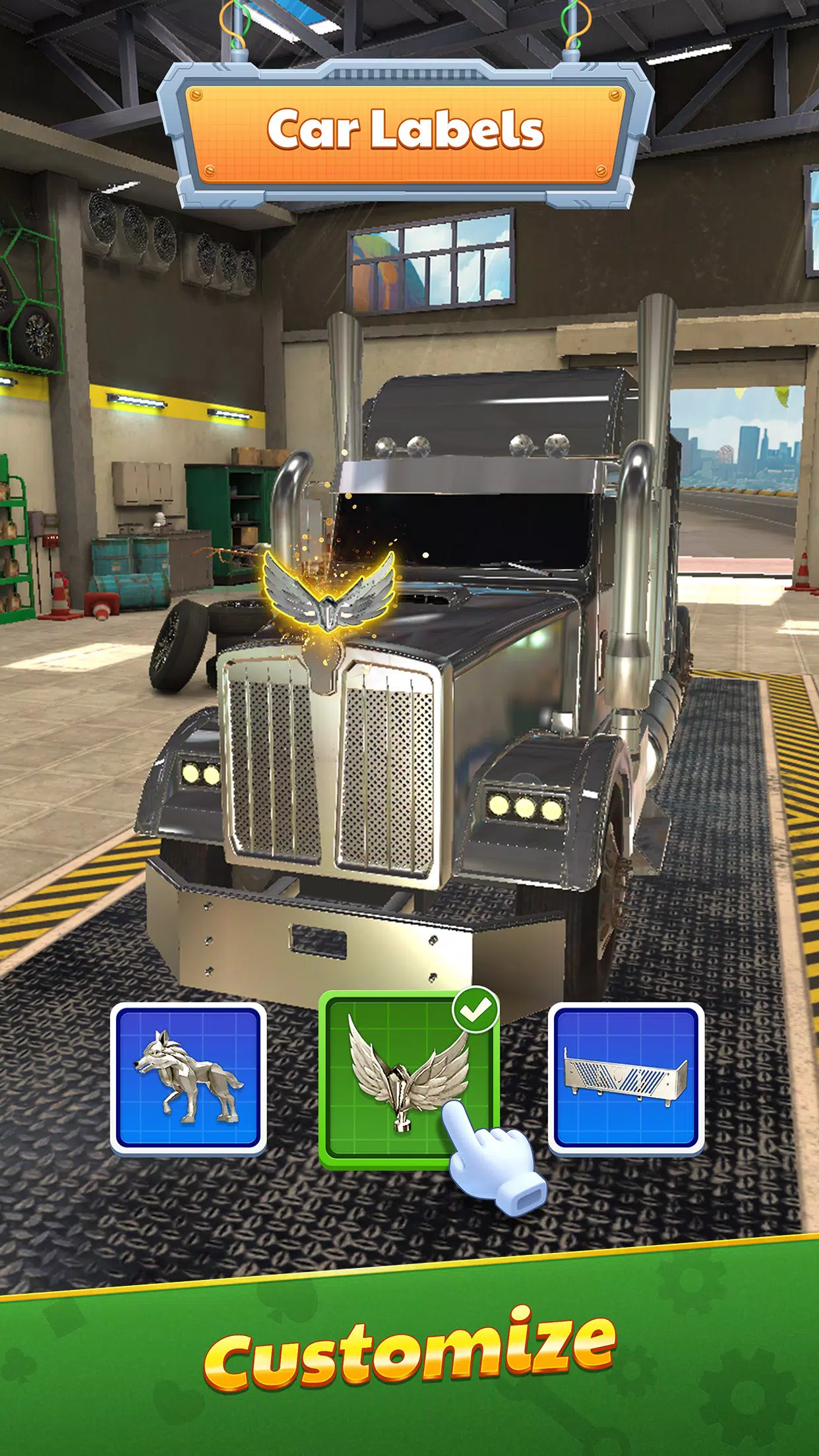 Solitaire Truck Captura de pantalla 2