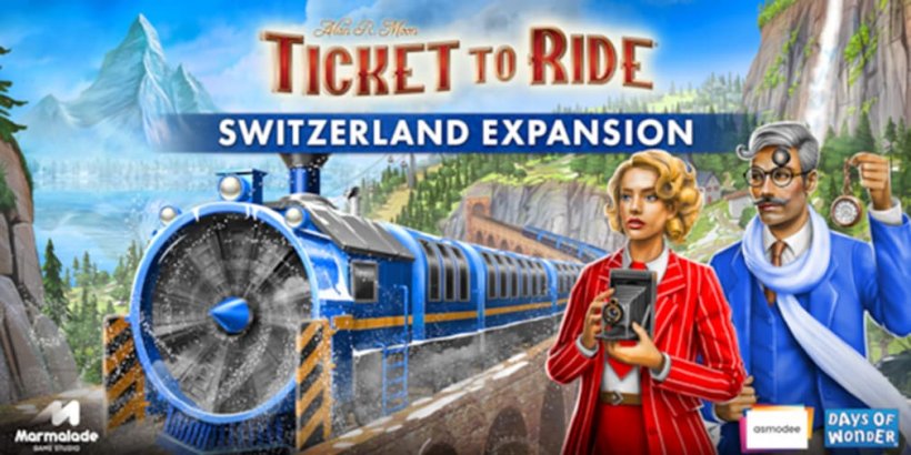 Ticket to Ride がスイスに新たな拡張を開始