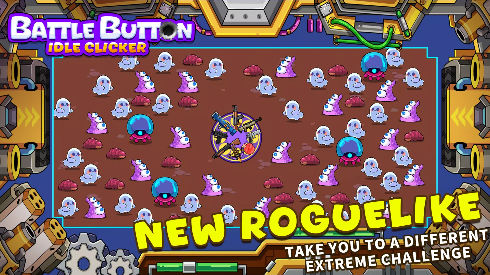 Battle Button - idle clicker ภาพหน้าจอ 0