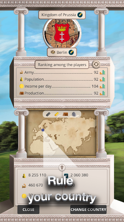 Europe 1784 Military strategy Screenshot 3