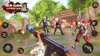 Zombie Games 3D - Gun Games 3D स्क्रीनशॉट 3