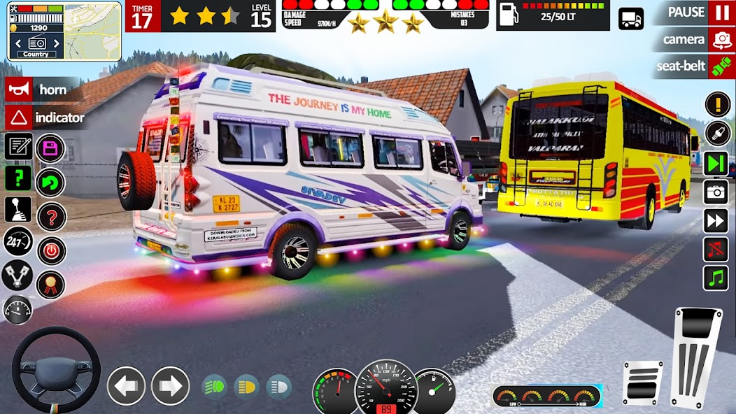 Coach Bus Driving- Bus Game Mod স্ক্রিনশট 3