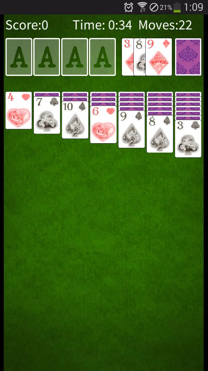 Solitaire Monsters স্ক্রিনশট 3