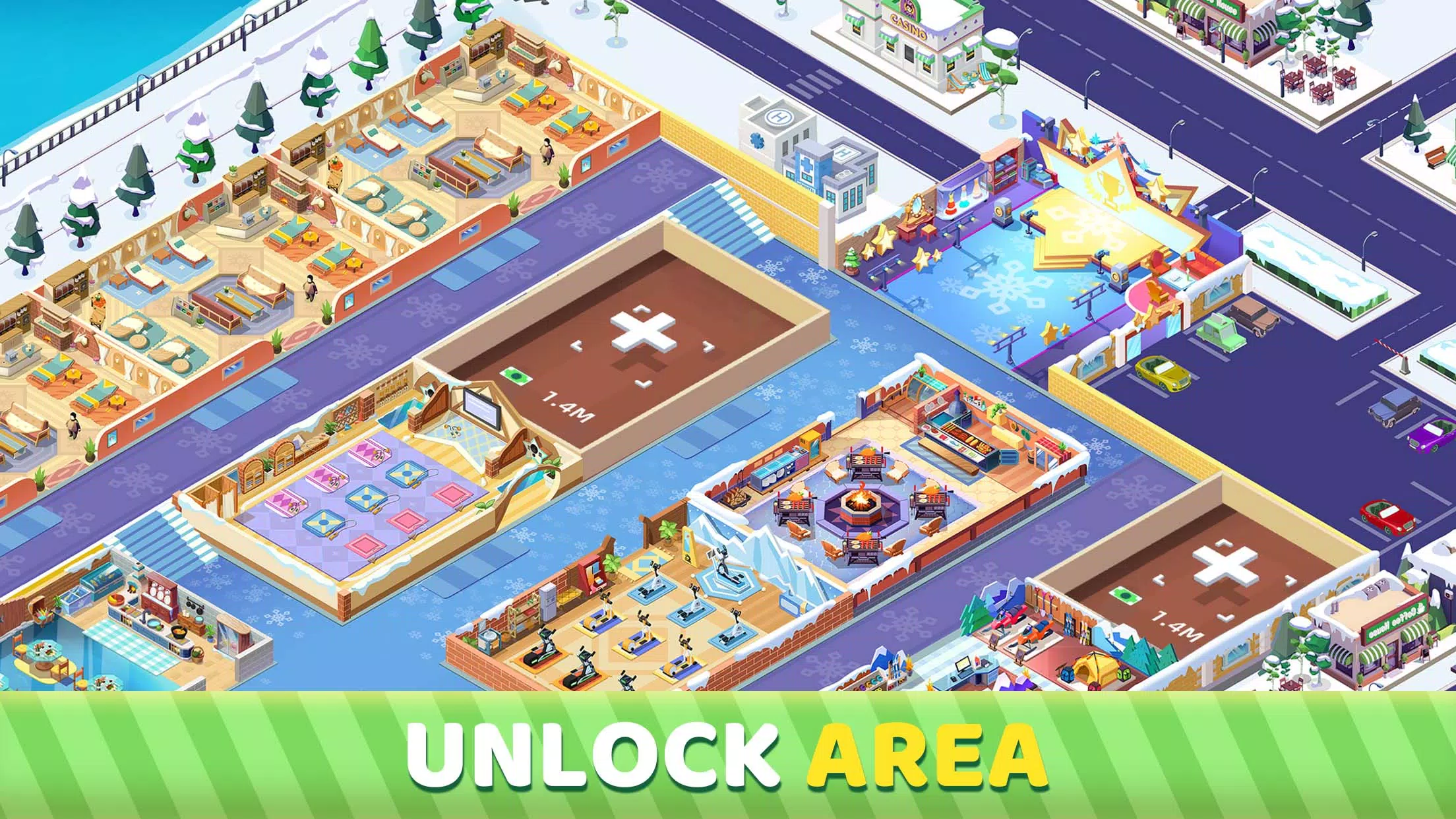 Fitness Club Tycoon应用截图第3张