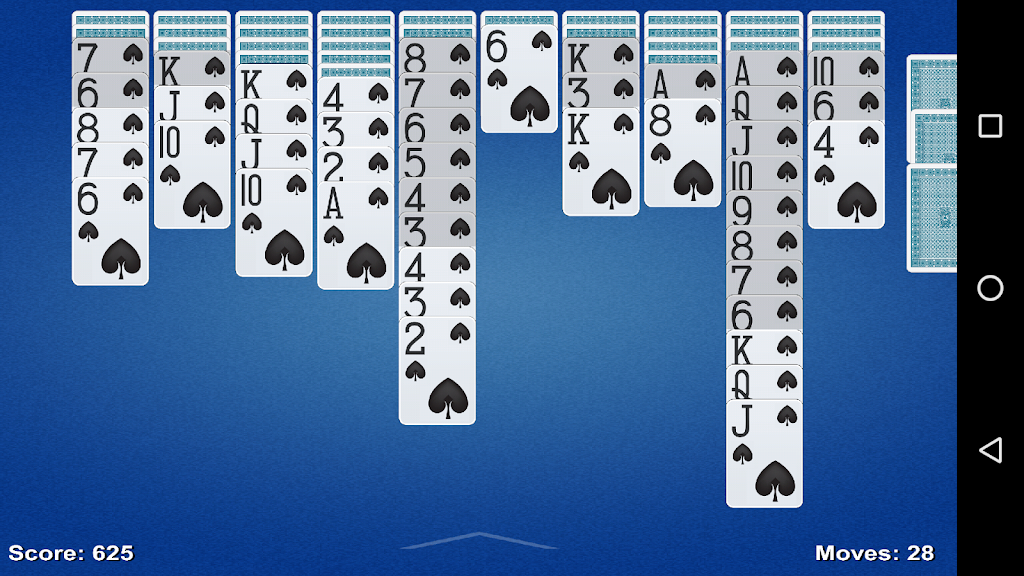 Spider Solitaire Game应用截图第3张