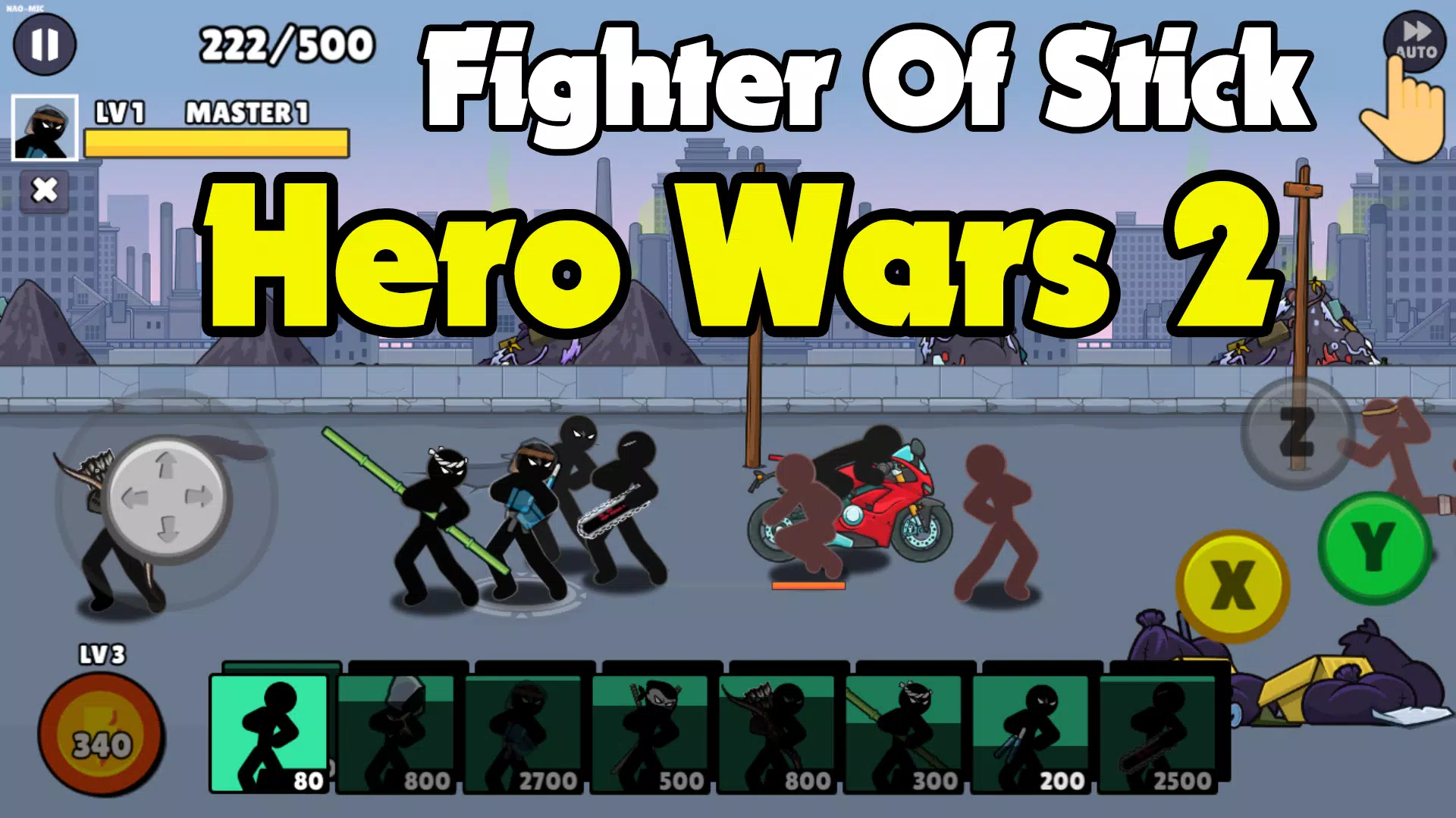 Hero Wars 2 Fighter Of Stick應用截圖第2張