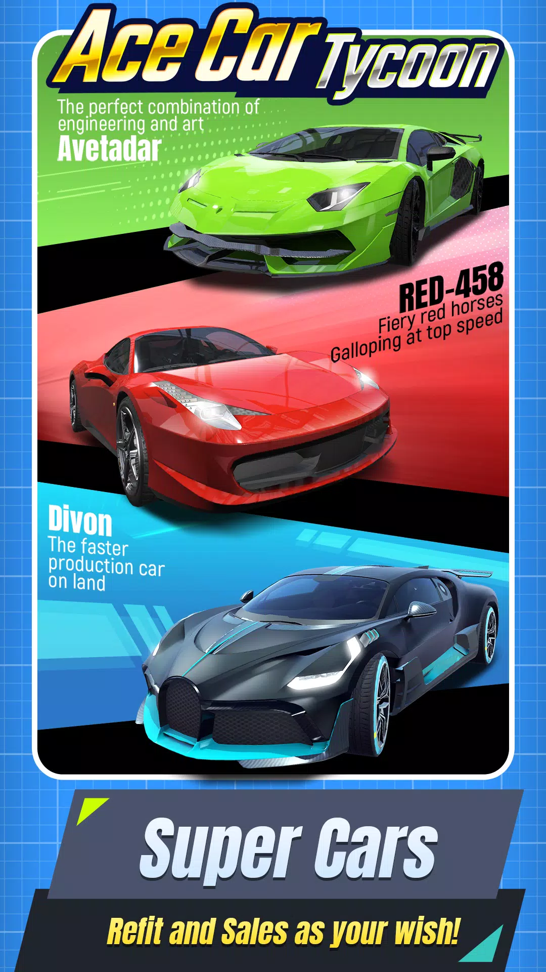 Ace Car Tycoon Ảnh chụp màn hình 0