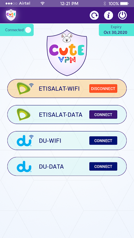 Cute VPN Capture d'écran 2