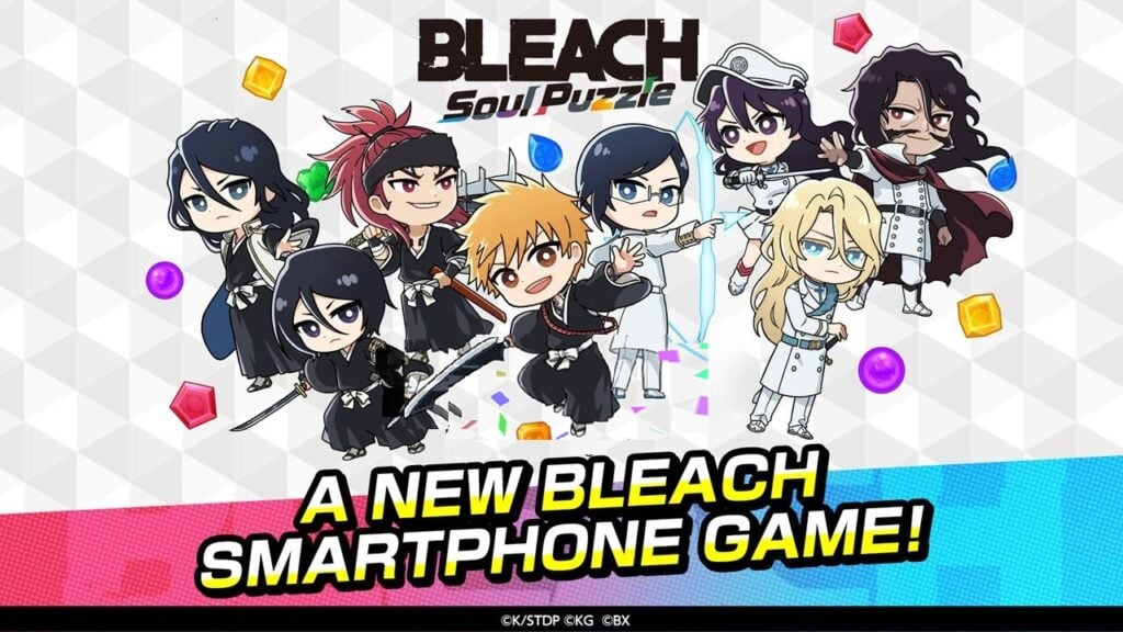 Le puzzle de séries de 3 « Bleach Soul Puzzle » devient mondial