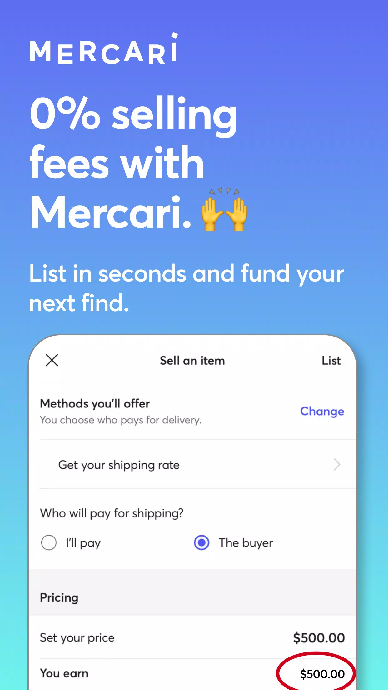 Mercari: Buy and Sell App 스크린샷 2