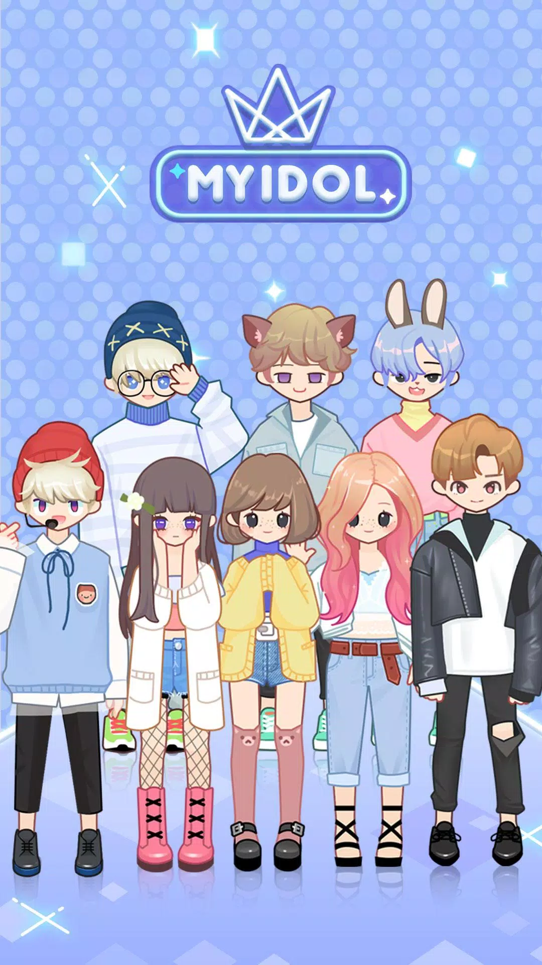 MYIDOL (#Dress up #BoyGroup #k Скриншот 0