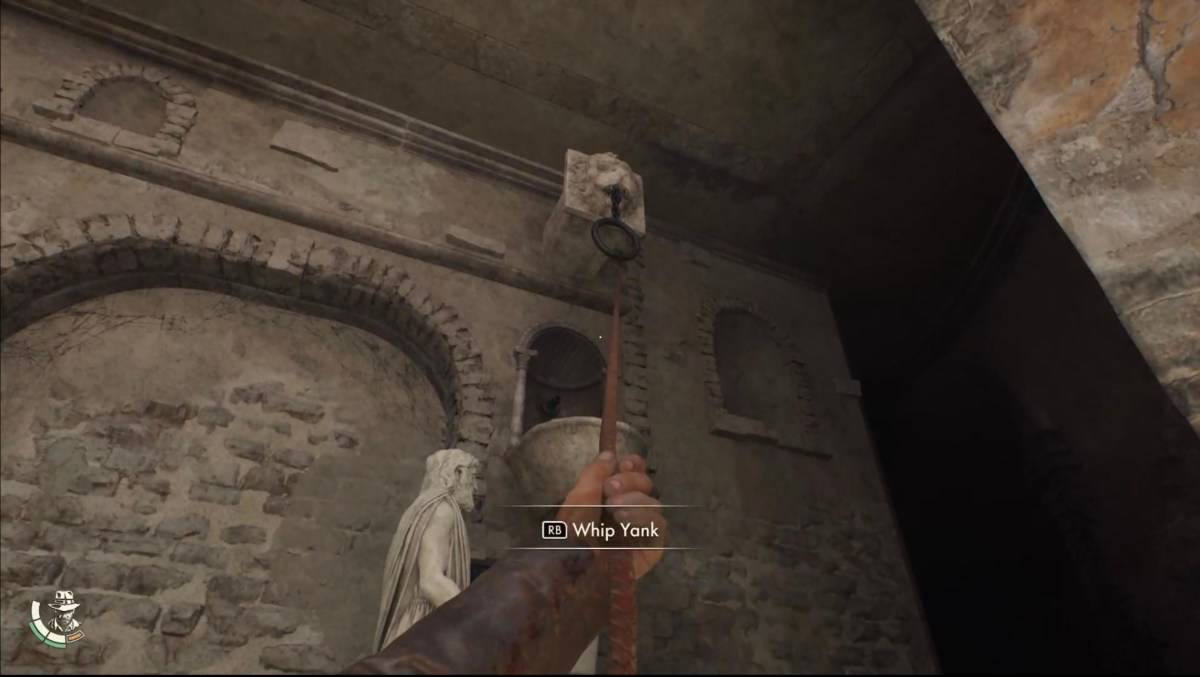 Isang bahagi ng Fountain of Confession Puzzle Solution sa Indiana Jones at The Great Circle