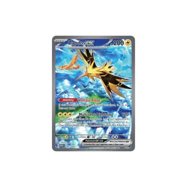 Zapdos EX -202/165