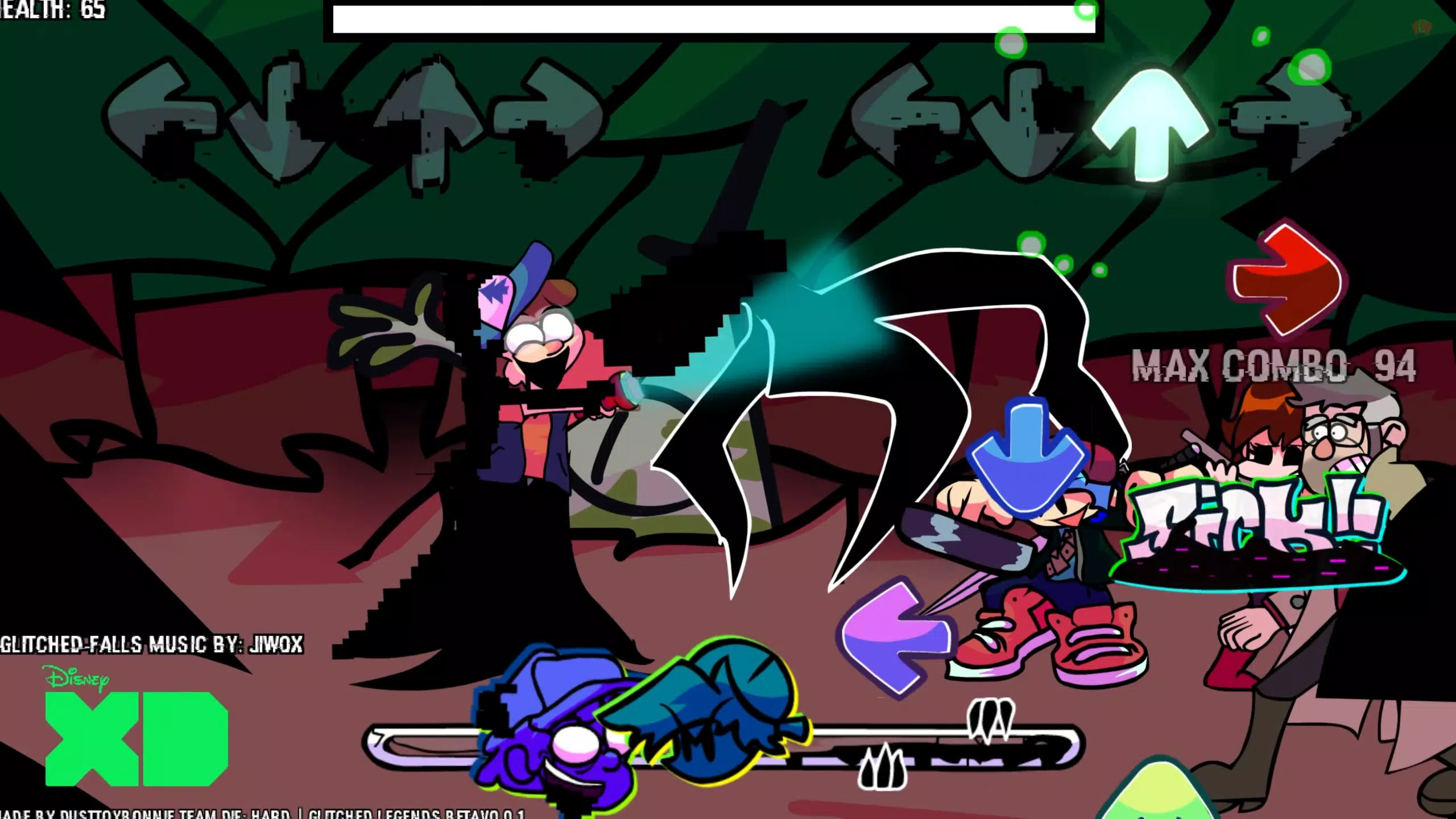 FNF Glitched legends Mod应用截图第3张