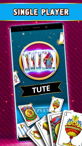 Tute Offline - Card Game スクリーンショット 0