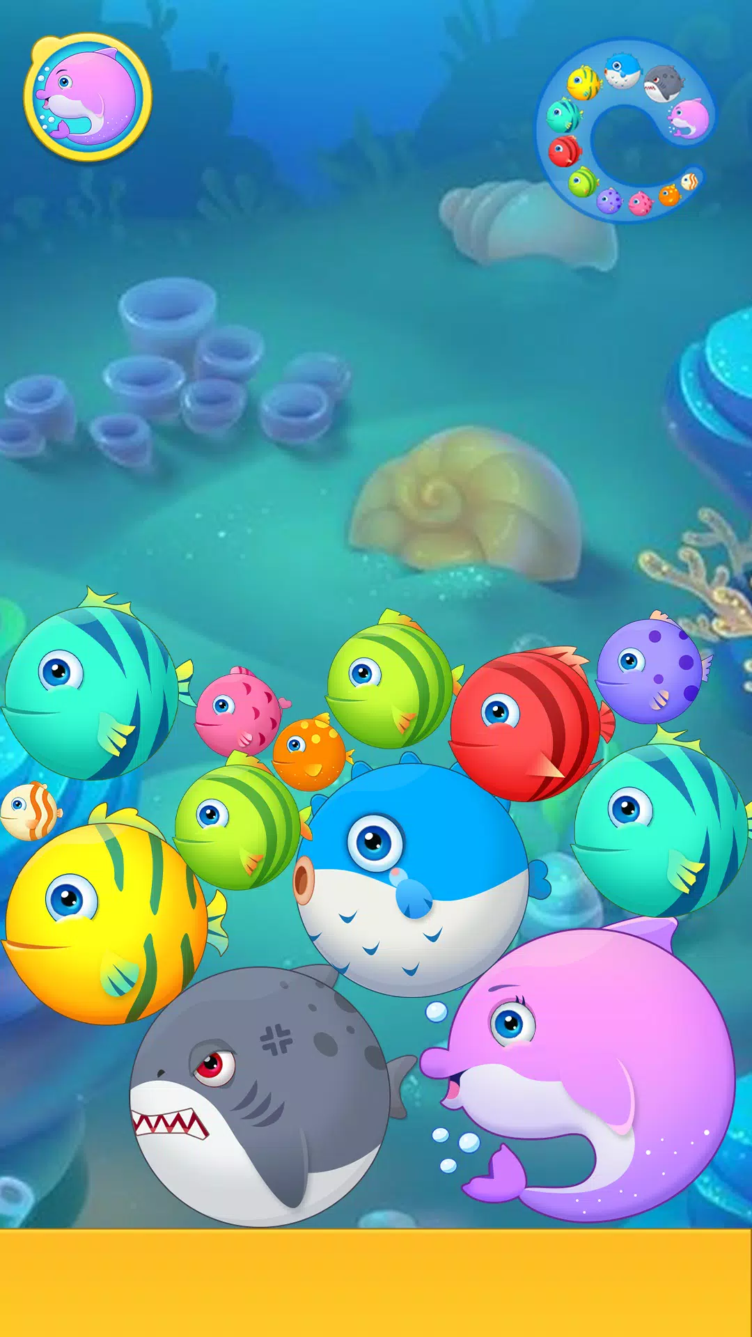 Sea Animals - Merge Game Zrzut ekranu 0