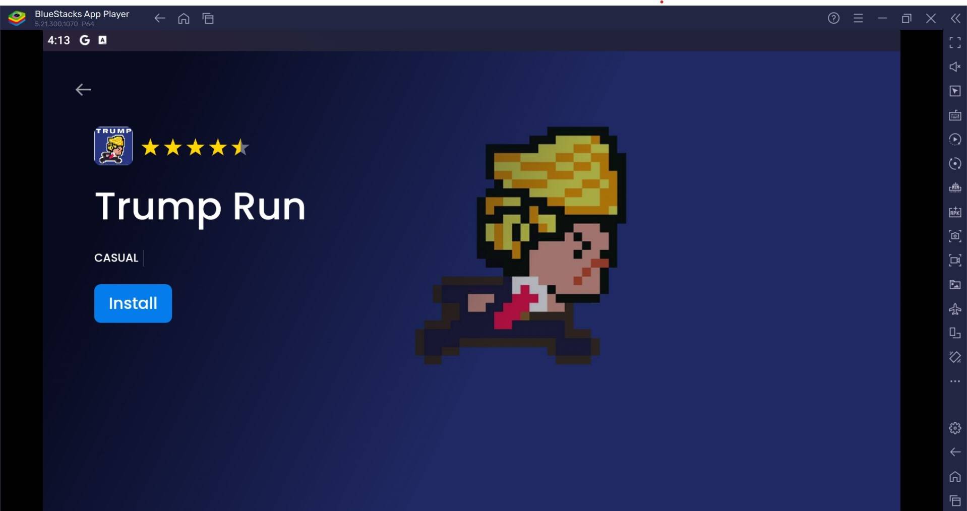 Chơi trò chơi $ Trump trên PC bằng Bluestacks: Hướng dẫn