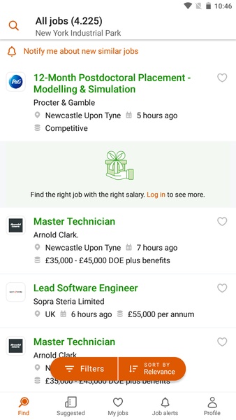 Totaljobs - UK Job Search App Скриншот 2