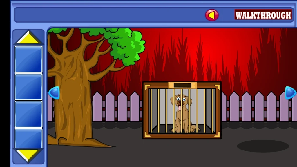 Cute Brown Dog Escape Screenshot 1