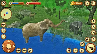 Elephant Simulator City Attack Captura de tela 1