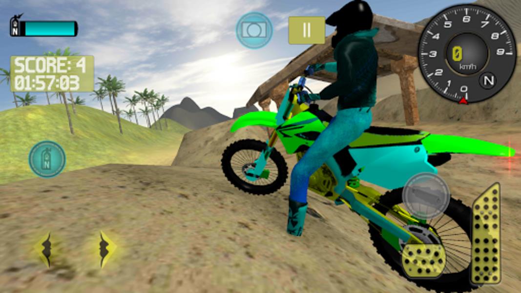 Motocross Desert Simulator ภาพหน้าจอ 0