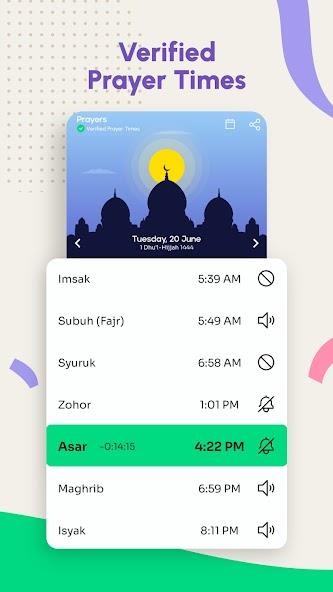 Muslim Pro: Namaz, Adan Salat Captura de pantalla 1