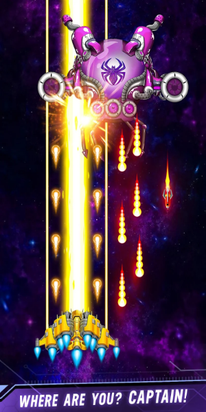 Space shooter - Galaxy attack Zrzut ekranu 1