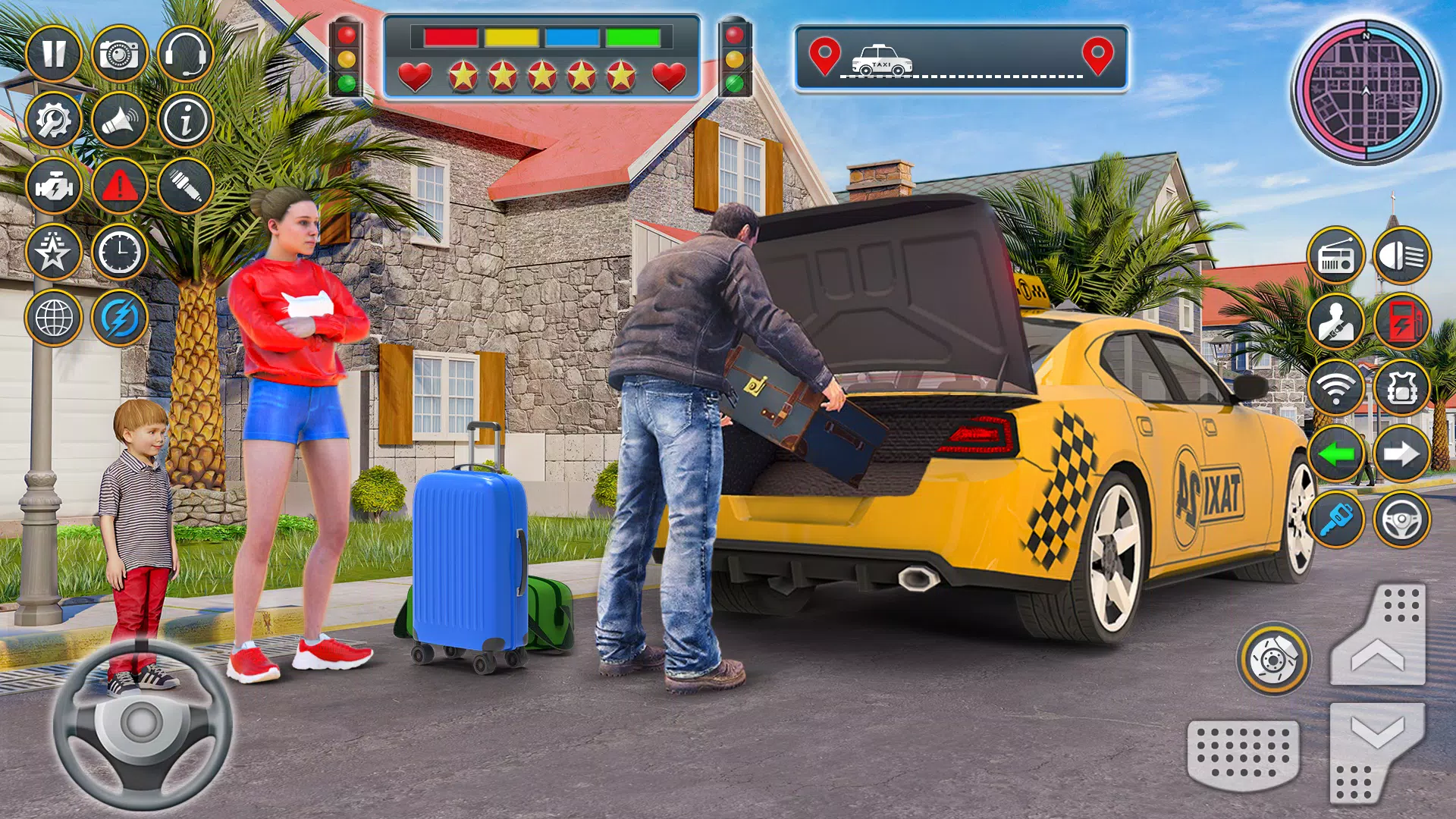 City Taxi Simulator Скриншот 3