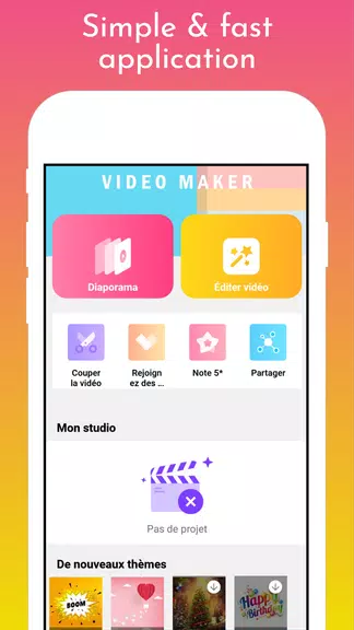 Music Video Maker: Editor Capture d'écran 0