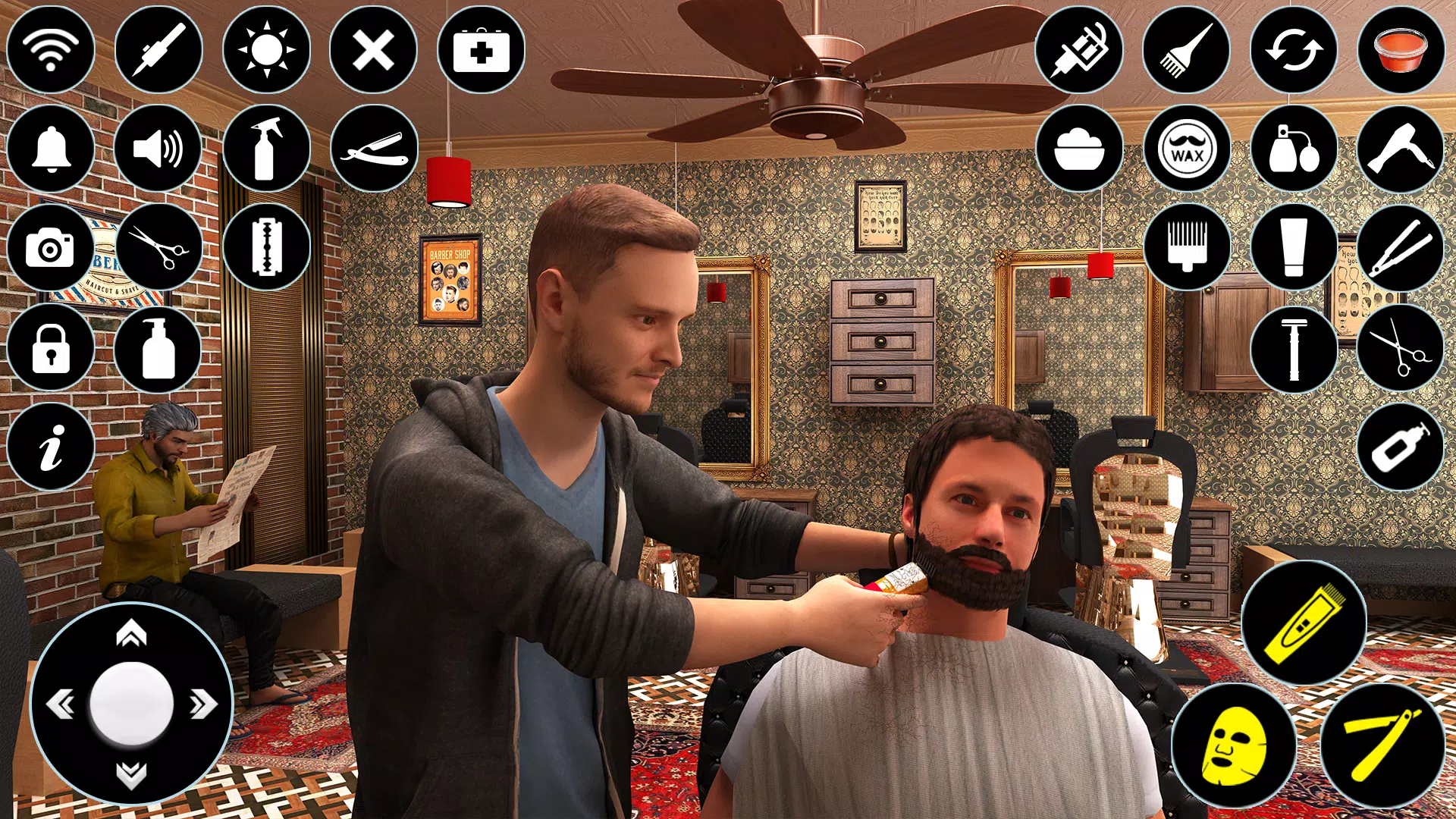 Barber Shop Game: Hair Salon Captura de pantalla 1