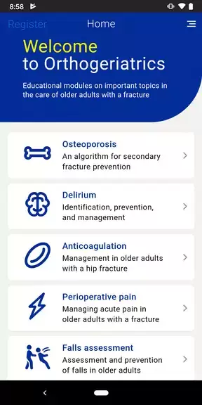 AOTrauma Orthogeriatrics ภาพหน้าจอ 1