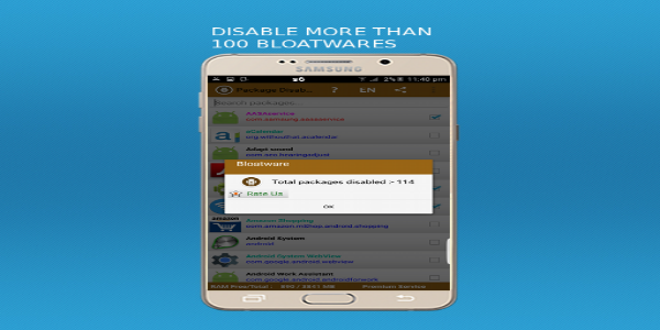 Package Disabler Pro ဖန်သားပြင်ဓာတ်ပုံ 2