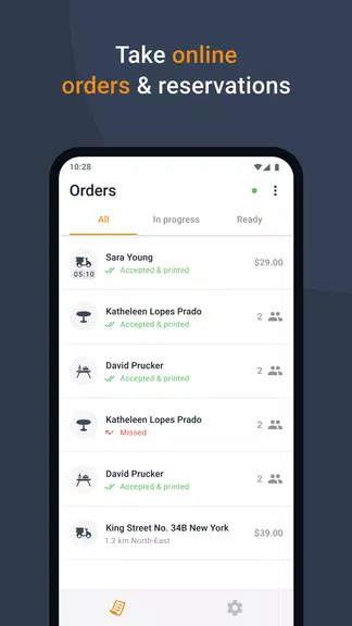 Restaurant Order-Taking App Скриншот 0