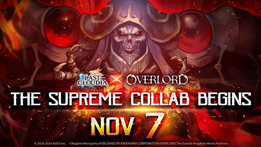 LAST CLOUDIA x Overlord İşbirliği Gelecek Hafta Düşüyor!