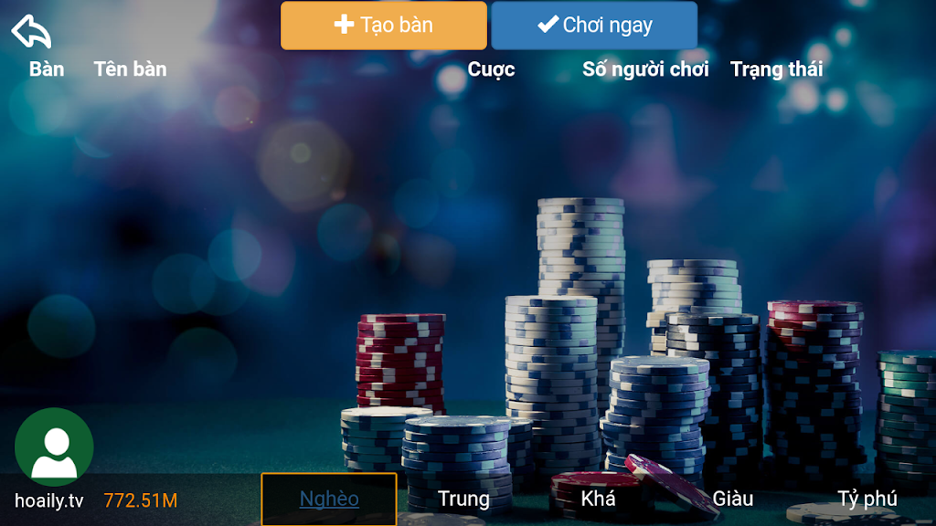 Tien Len Online Captura de tela 2