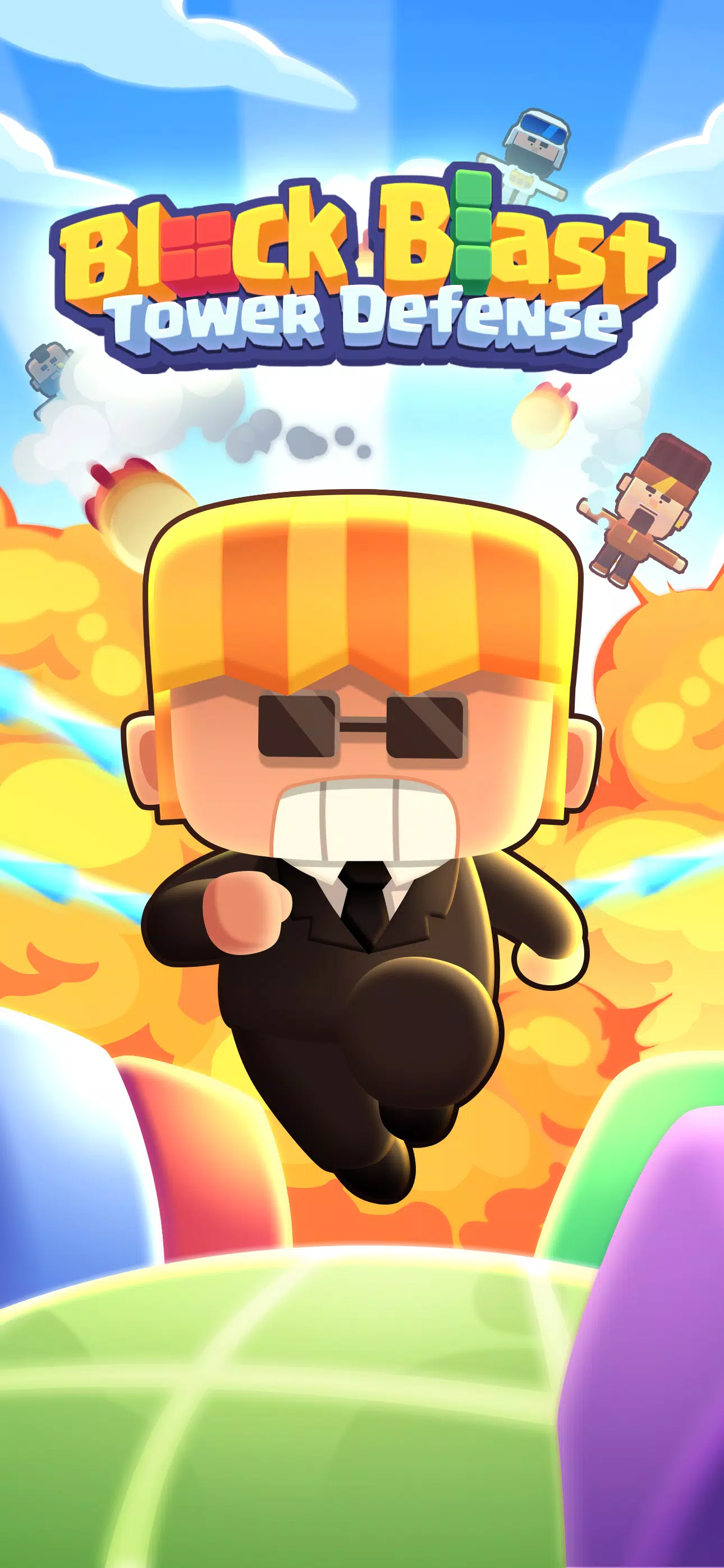 Block Blast: Tower Defense Capture d'écran 0