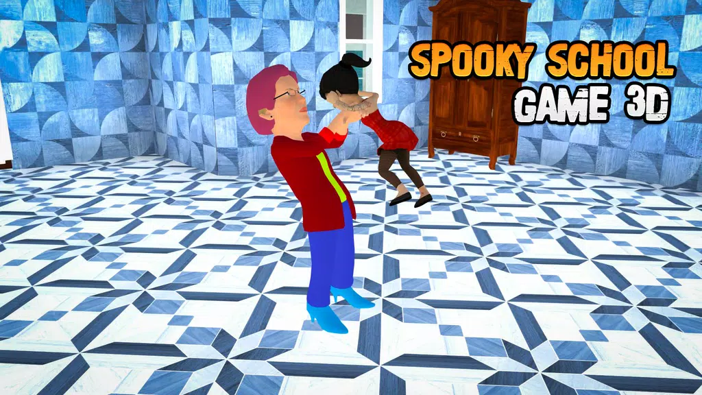 Playtime Spooky School Game Zrzut ekranu 2