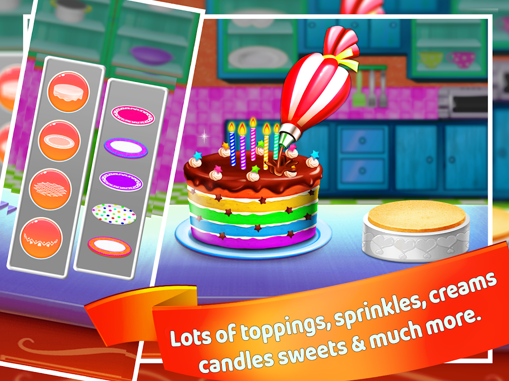 Cake Maker Cooking - Cake Game Screenshot 1