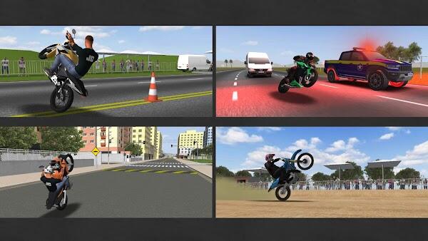 Moto Wheelie 3D Schermafbeelding 3