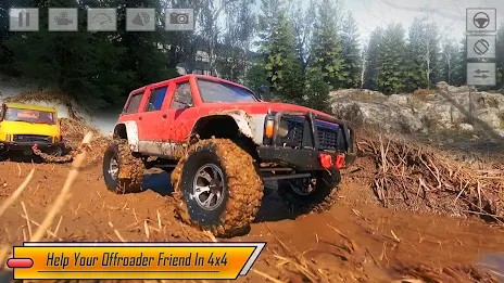 Offroad Driving Jeep Simulator ဖန်သားပြင်ဓာတ်ပုံ 1