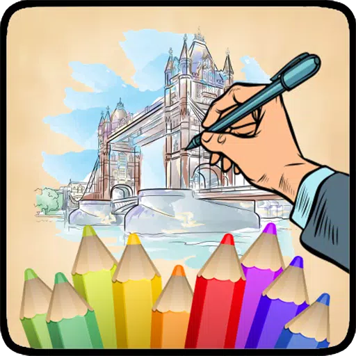 Coloring Travels स्क्रीनशॉट 0