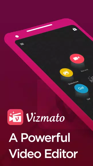 Vizmato – Video editor & maker Captura de tela 0