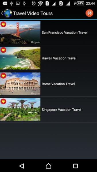 Travel Video Tours Screenshot 2