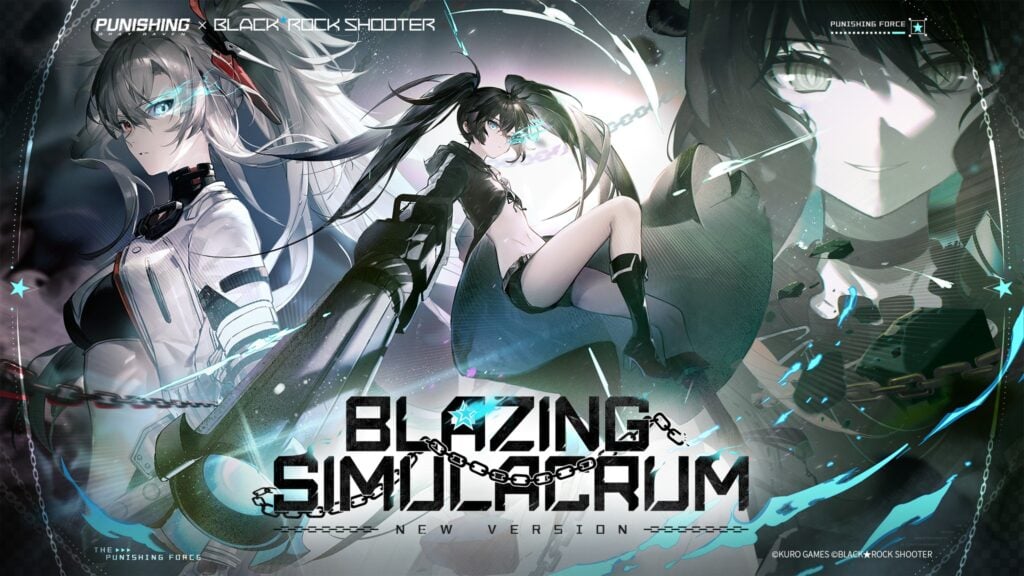 BLACK★ROCK SHOOTER Joins Punishing: Gray Raven in Blazing Simulacrum Update