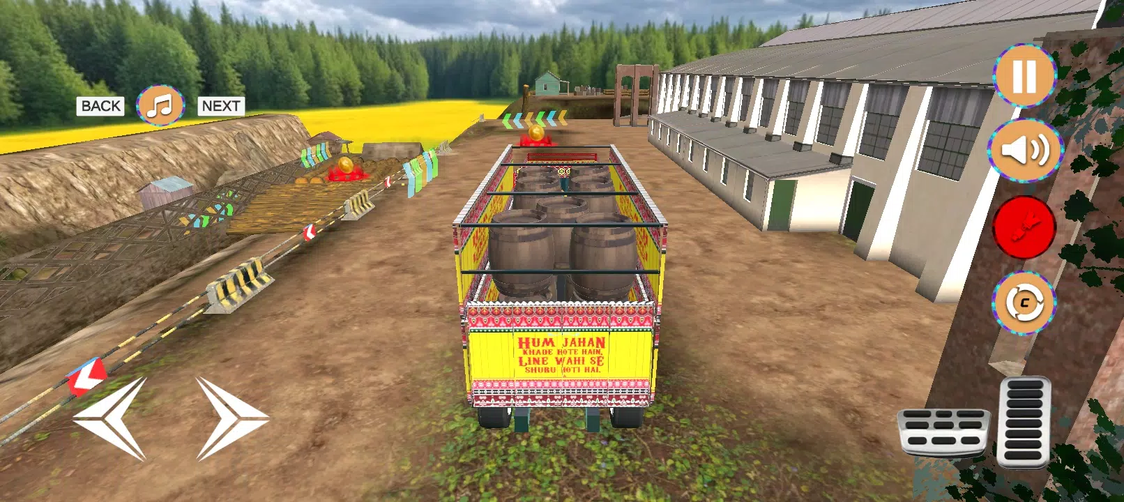 Hill Truck Simulator Games 3d Captura de pantalla 0