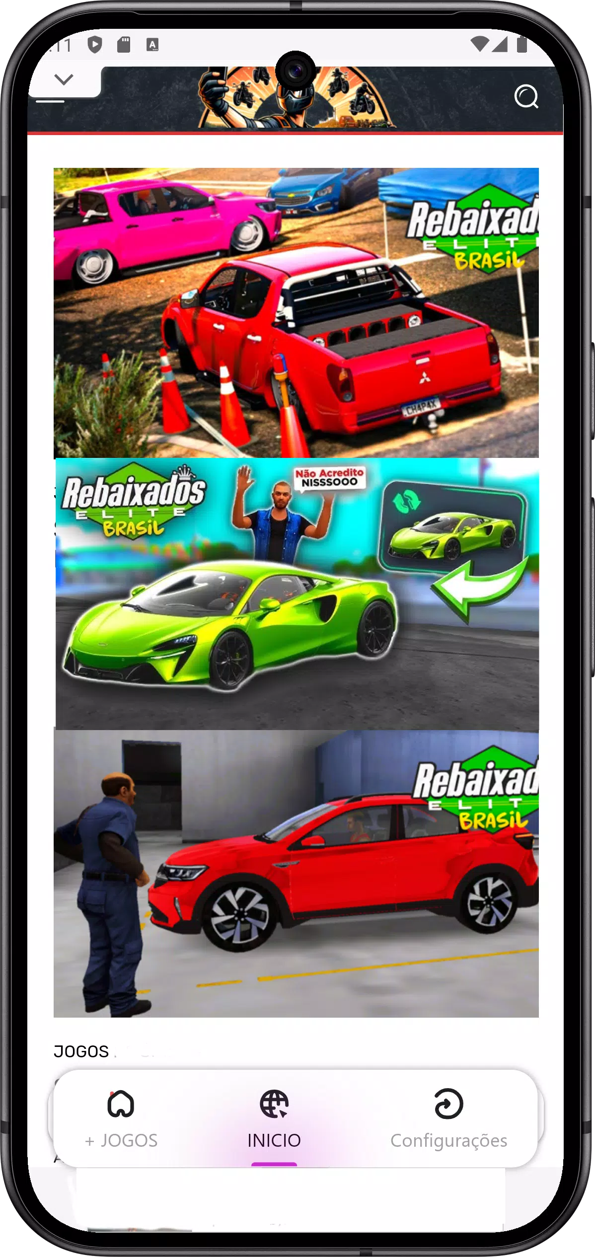 Rebaixados Elite - News Скриншот 3