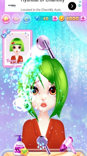 Fashion Hair Salon Games: Royal Hairstyle Ekran Görüntüsü 0